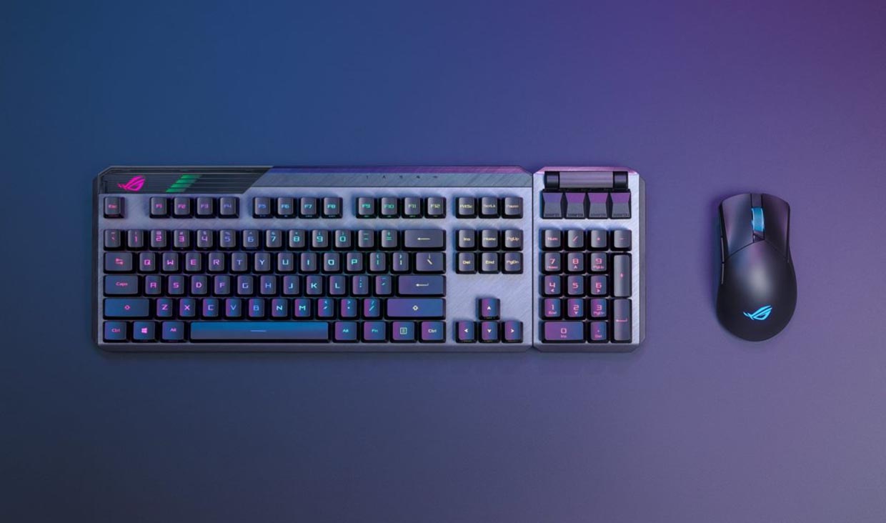 ASUS ROG Claymore II dan ROG Gladius III Masuk Indonesia
